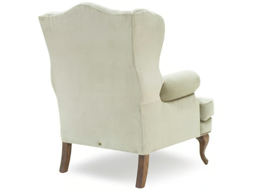 DOVER ORIGINS - Bergere velour armchair with armrests by Crearte Collections - view 3